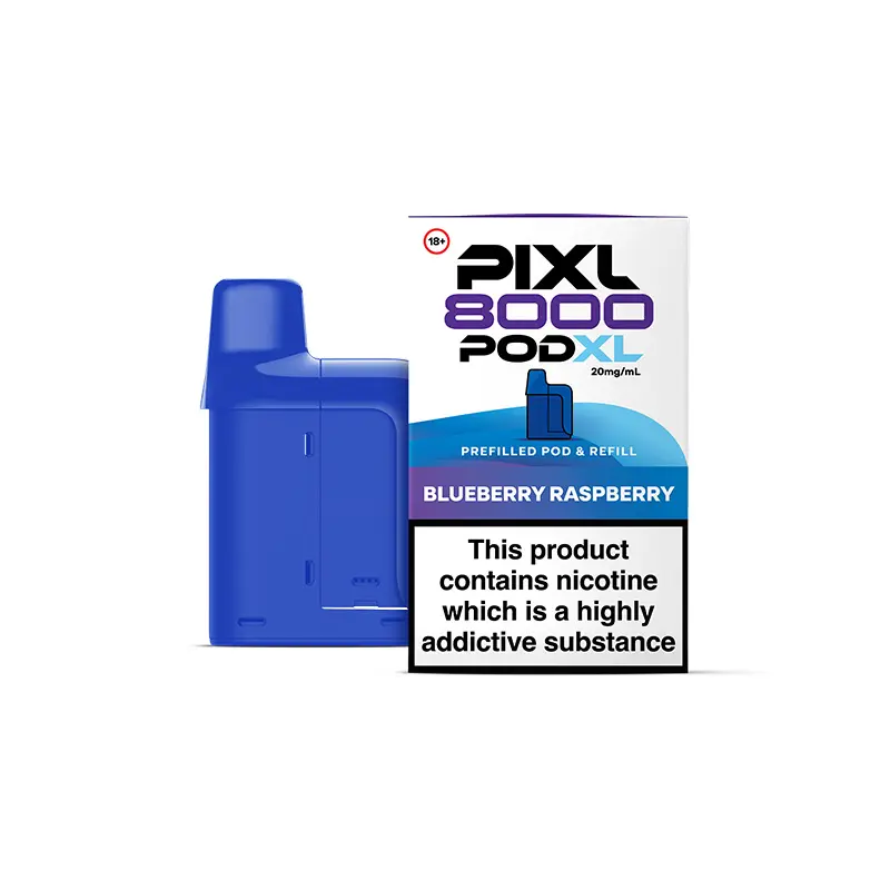 Blueberry Raspberry PIXL 8000 Prefilled Pod